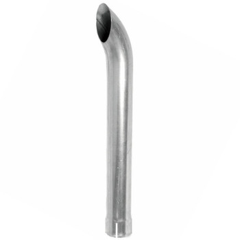 5" x 60" Curved Top ID Aluminized Exhaust Stack K5-60EXA
